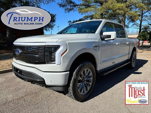 used 2023 Ford F-150 Lightning car, priced at $58,650