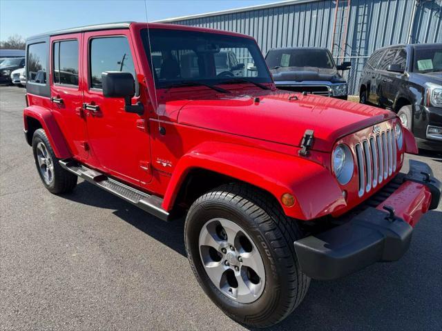 used 2018 Jeep Wrangler JK Unlimited car, priced at $21,688