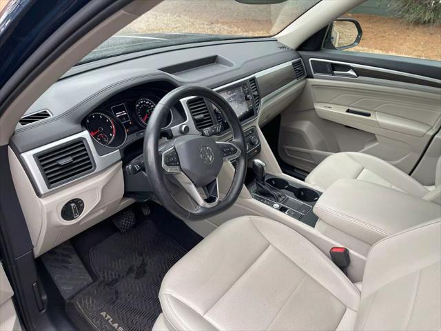 used 2021 Volkswagen Atlas car, priced at $16,900