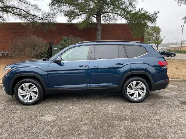 used 2021 Volkswagen Atlas car, priced at $16,900