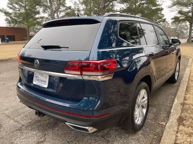 used 2021 Volkswagen Atlas car, priced at $16,900