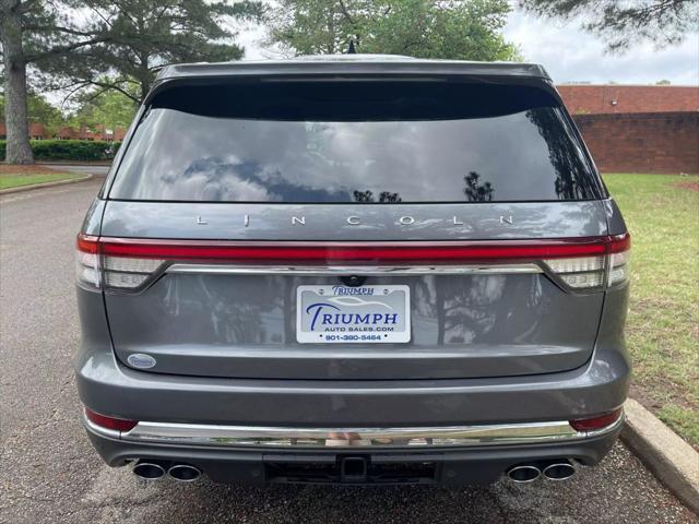 used 2021 Lincoln Aviator car, priced at $34,595