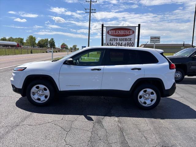 used 2017 Jeep Cherokee car, priced at $16,990