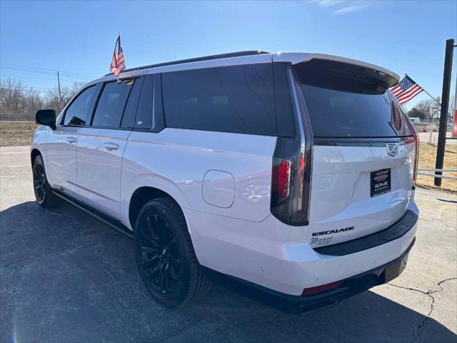 used 2022 Cadillac Escalade ESV car, priced at $64,990