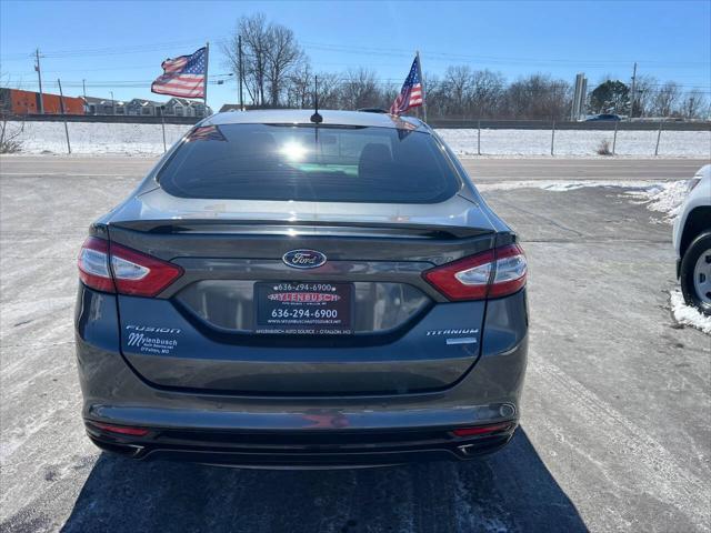 used 2016 Ford Fusion car, priced at $8,990