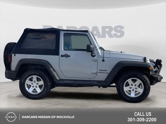 used 2015 Jeep Wrangler car, priced at $17,590