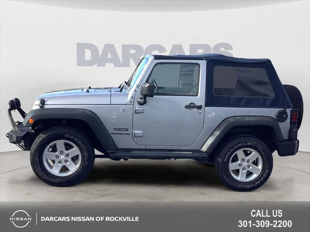 used 2015 Jeep Wrangler car, priced at $17,590