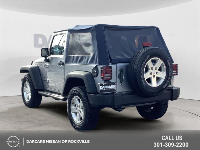 used 2015 Jeep Wrangler car, priced at $17,590