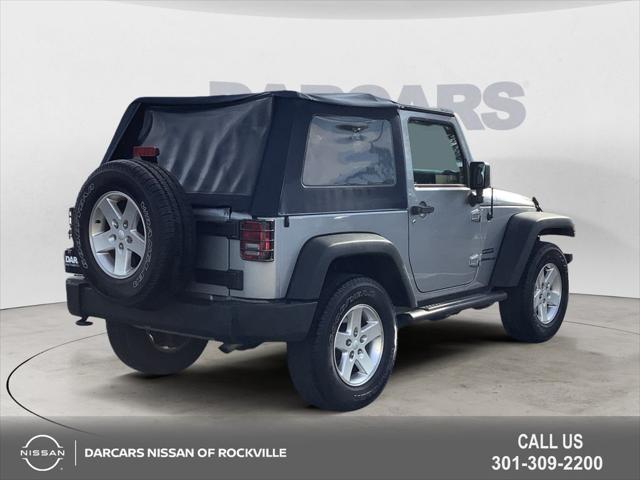 used 2015 Jeep Wrangler car, priced at $17,590