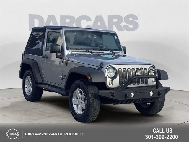 used 2015 Jeep Wrangler car, priced at $17,590