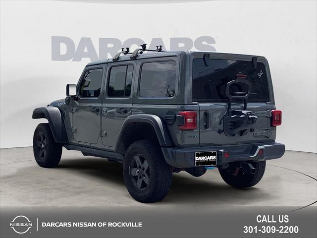 used 2021 Jeep Wrangler Unlimited 4xe car, priced at $31,316