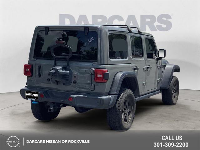 used 2021 Jeep Wrangler Unlimited 4xe car, priced at $31,316