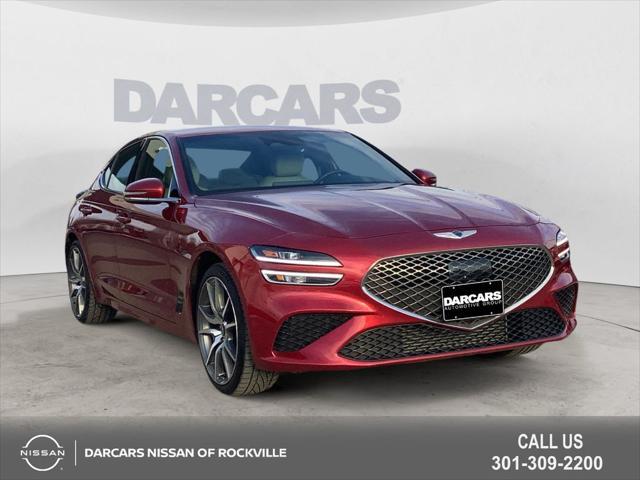 used 2023 Genesis G70 car, priced at $27,390