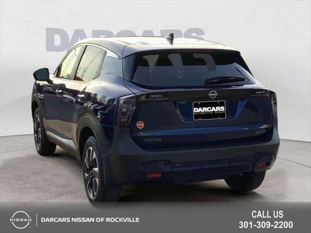 new 2025 Nissan Kicks car, priced at $27,685