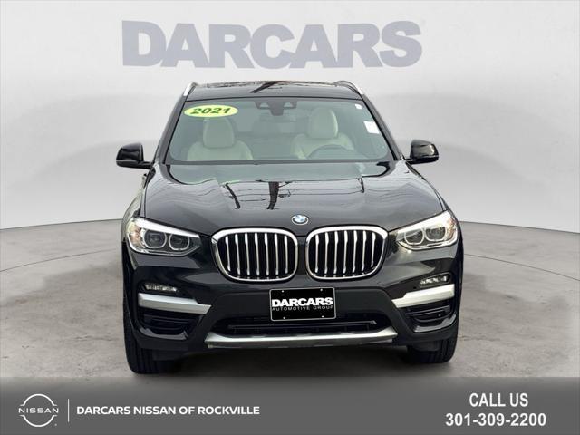 used 2021 BMW X3 car, priced at $26,590