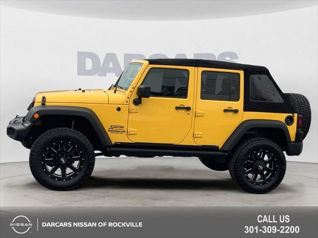 used 2015 Jeep Wrangler Unlimited car, priced at $18,490