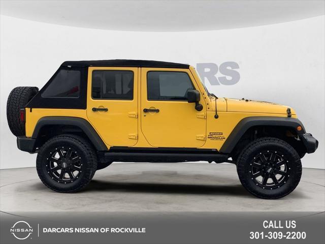 used 2015 Jeep Wrangler Unlimited car, priced at $18,490