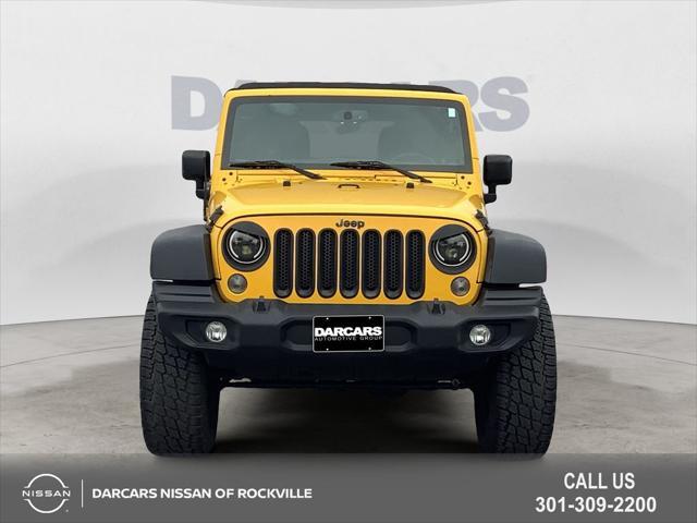 used 2015 Jeep Wrangler Unlimited car, priced at $18,490