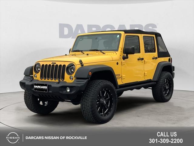 used 2015 Jeep Wrangler Unlimited car, priced at $18,490