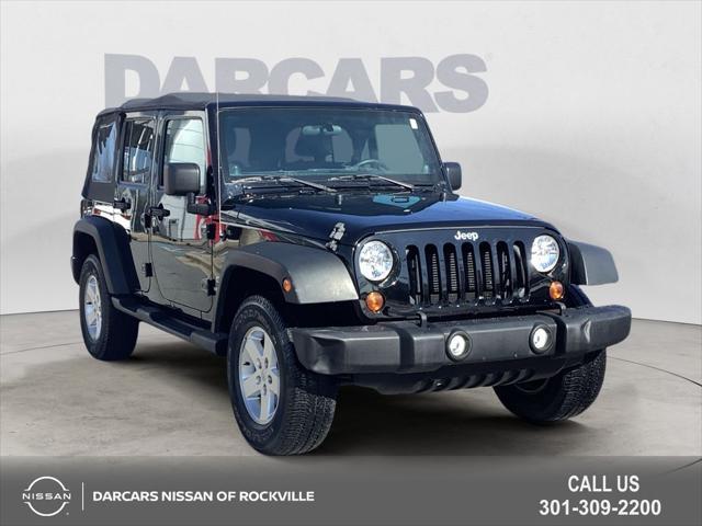 used 2012 Jeep Wrangler Unlimited car, priced at $18,590