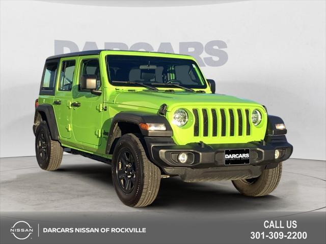 used 2021 Jeep Wrangler Unlimited car, priced at $26,990