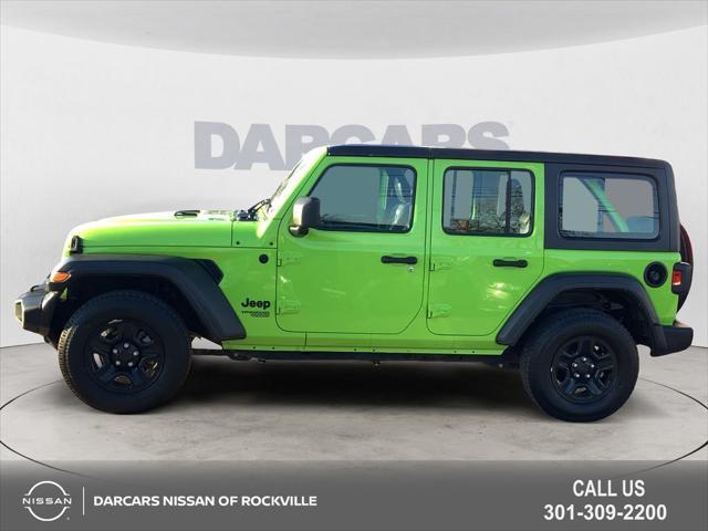 used 2021 Jeep Wrangler Unlimited car, priced at $26,990