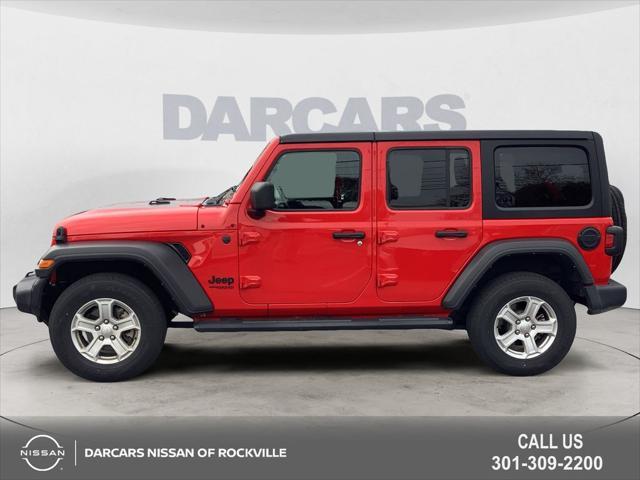 used 2022 Jeep Wrangler Unlimited car, priced at $29,590