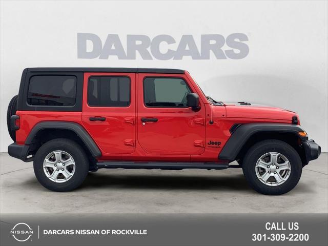 used 2022 Jeep Wrangler Unlimited car, priced at $29,590