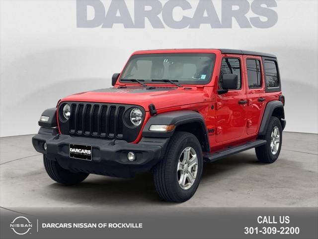 used 2022 Jeep Wrangler Unlimited car, priced at $29,590