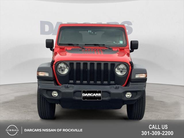 used 2022 Jeep Wrangler Unlimited car, priced at $29,590