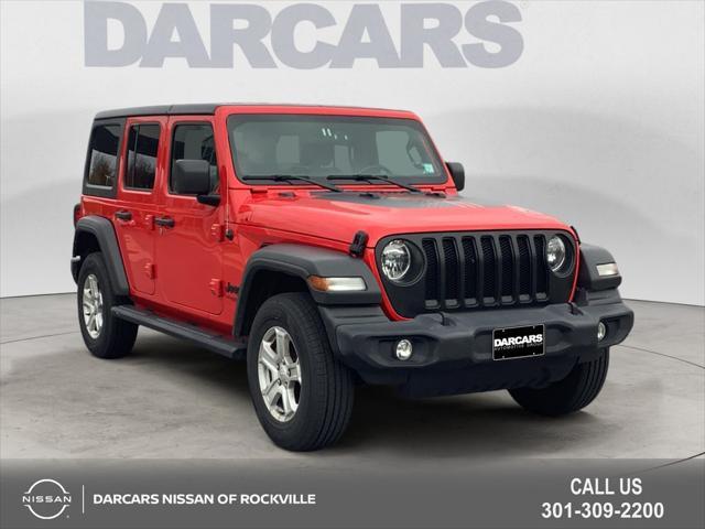 used 2022 Jeep Wrangler Unlimited car, priced at $28,590