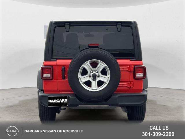 used 2022 Jeep Wrangler Unlimited car, priced at $29,590