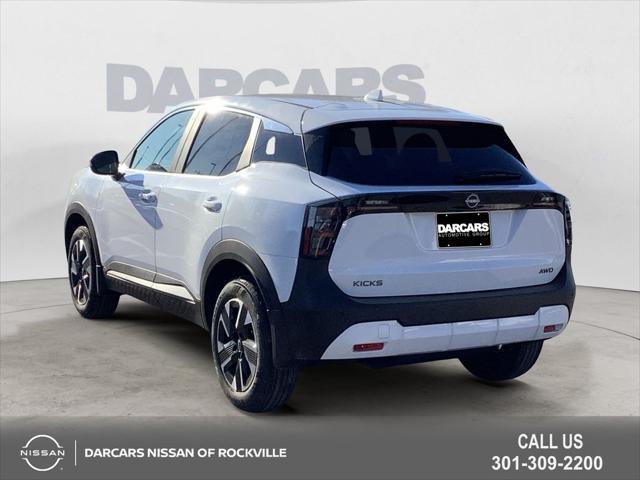 new 2025 Nissan Kicks car, priced at $26,171