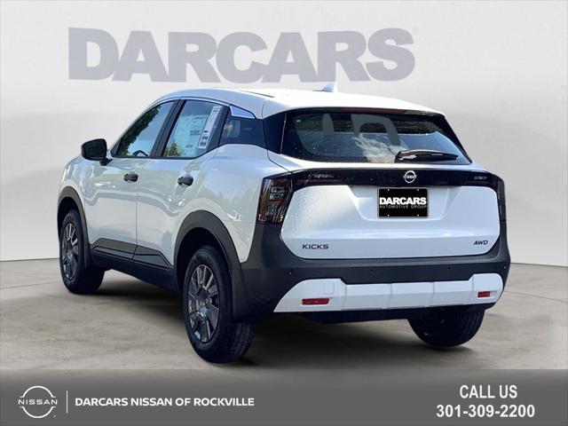 new 2025 Nissan Kicks car, priced at $24,262
