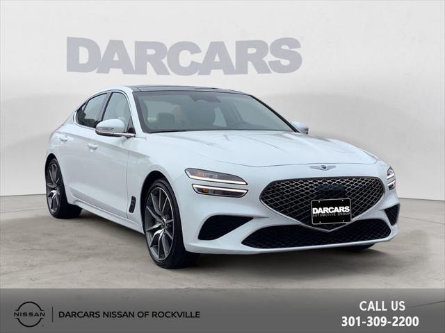 used 2022 Genesis G70 car, priced at $28,890