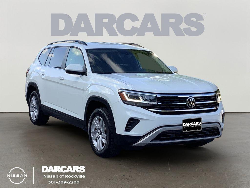 used 2021 Volkswagen Atlas car, priced at $19,685