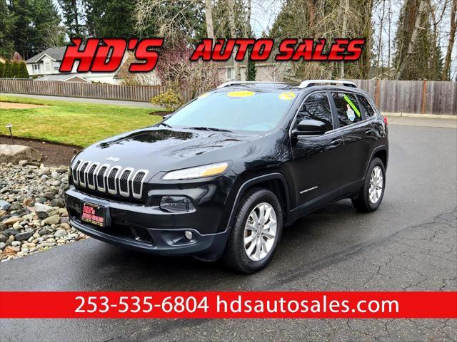 used 2016 Jeep Cherokee car, priced at $11,488