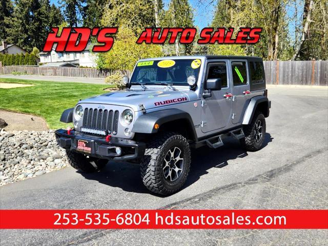 used 2015 Jeep Wrangler Unlimited car, priced at $25,988