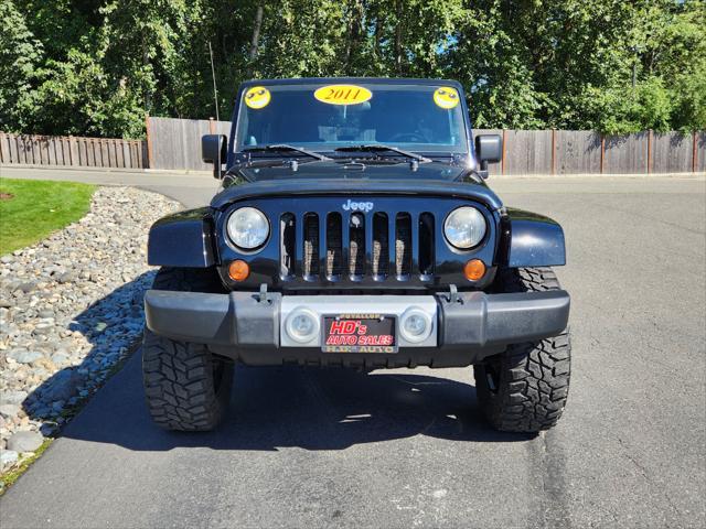 used 2011 Jeep Wrangler Unlimited car, priced at $18,988