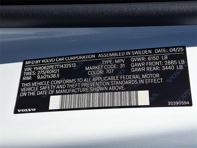 new 2026 Volvo XC90 car, priced at $71,825