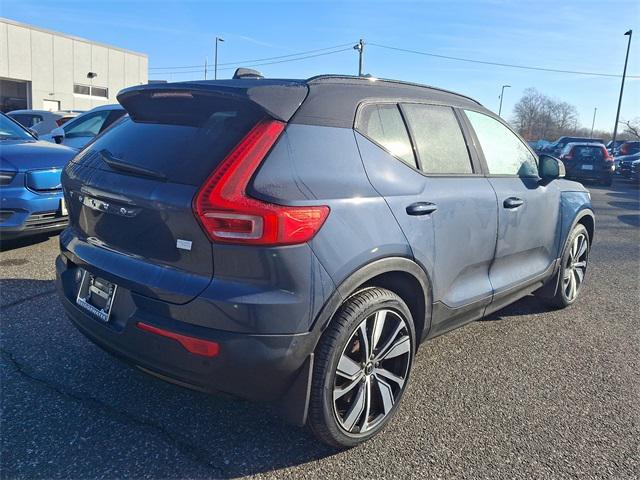 used 2022 Volvo XC40 Recharge Pure Electric car, priced at $27,991