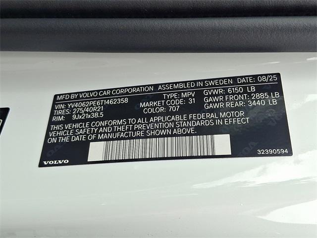 new 2026 Volvo XC90 car, priced at $71,825