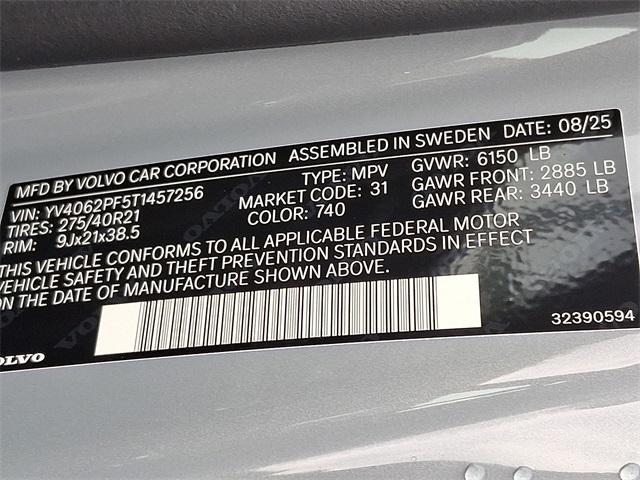 new 2026 Volvo XC90 car, priced at $75,155