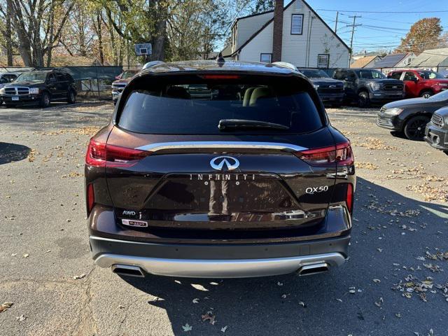 used 2021 INFINITI QX50 car, priced at $23,495