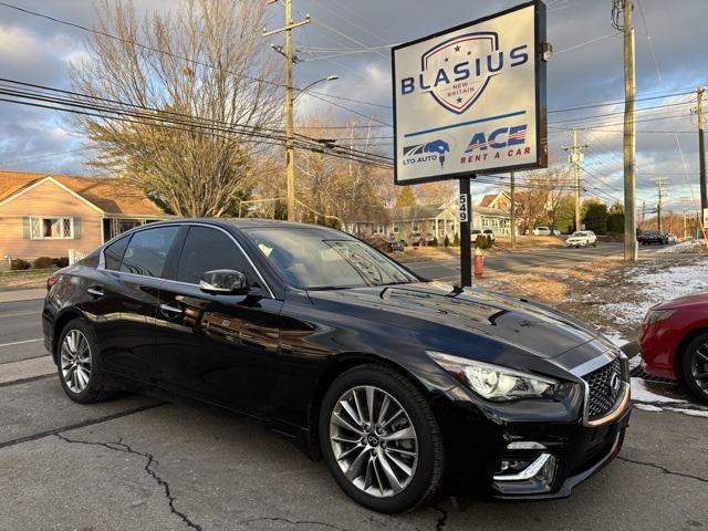 used 2022 INFINITI Q50 car, priced at $24,987