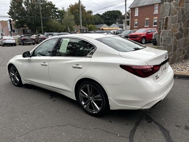 used 2021 INFINITI Q50 car, priced at $27,500