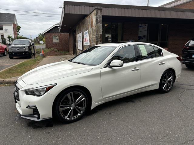 used 2021 INFINITI Q50 car, priced at $27,500