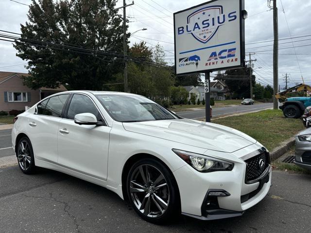 used 2021 INFINITI Q50 car, priced at $27,995