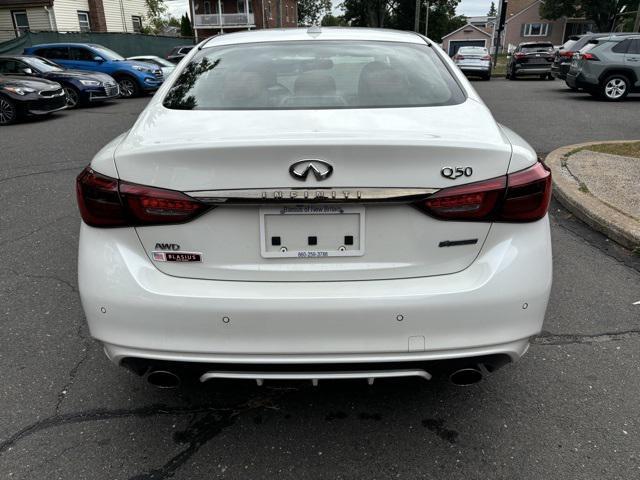 used 2021 INFINITI Q50 car, priced at $27,500