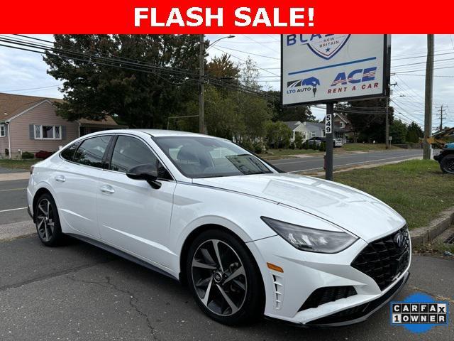 used 2021 Hyundai Sonata car, priced at $16,995